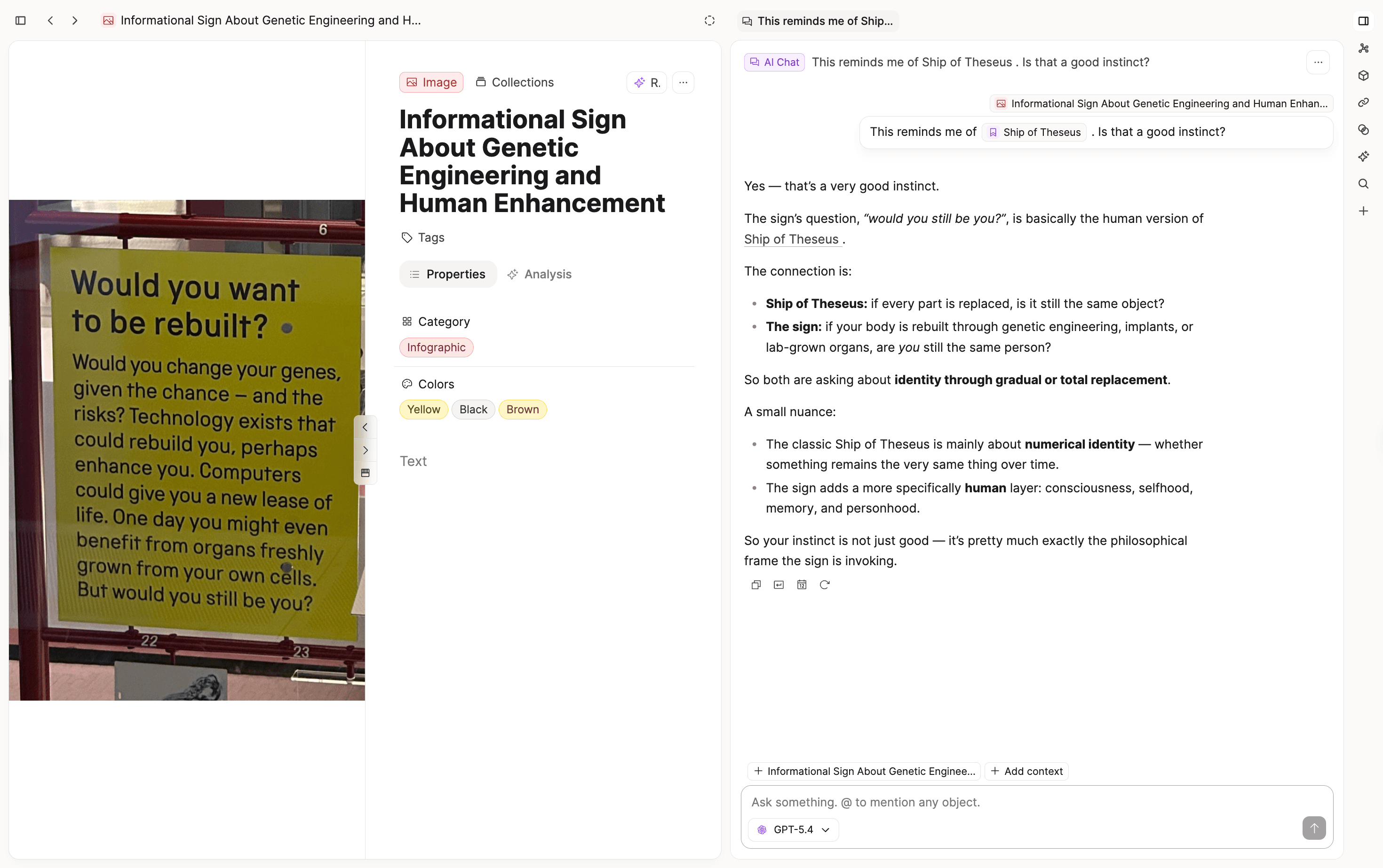AI chat updates