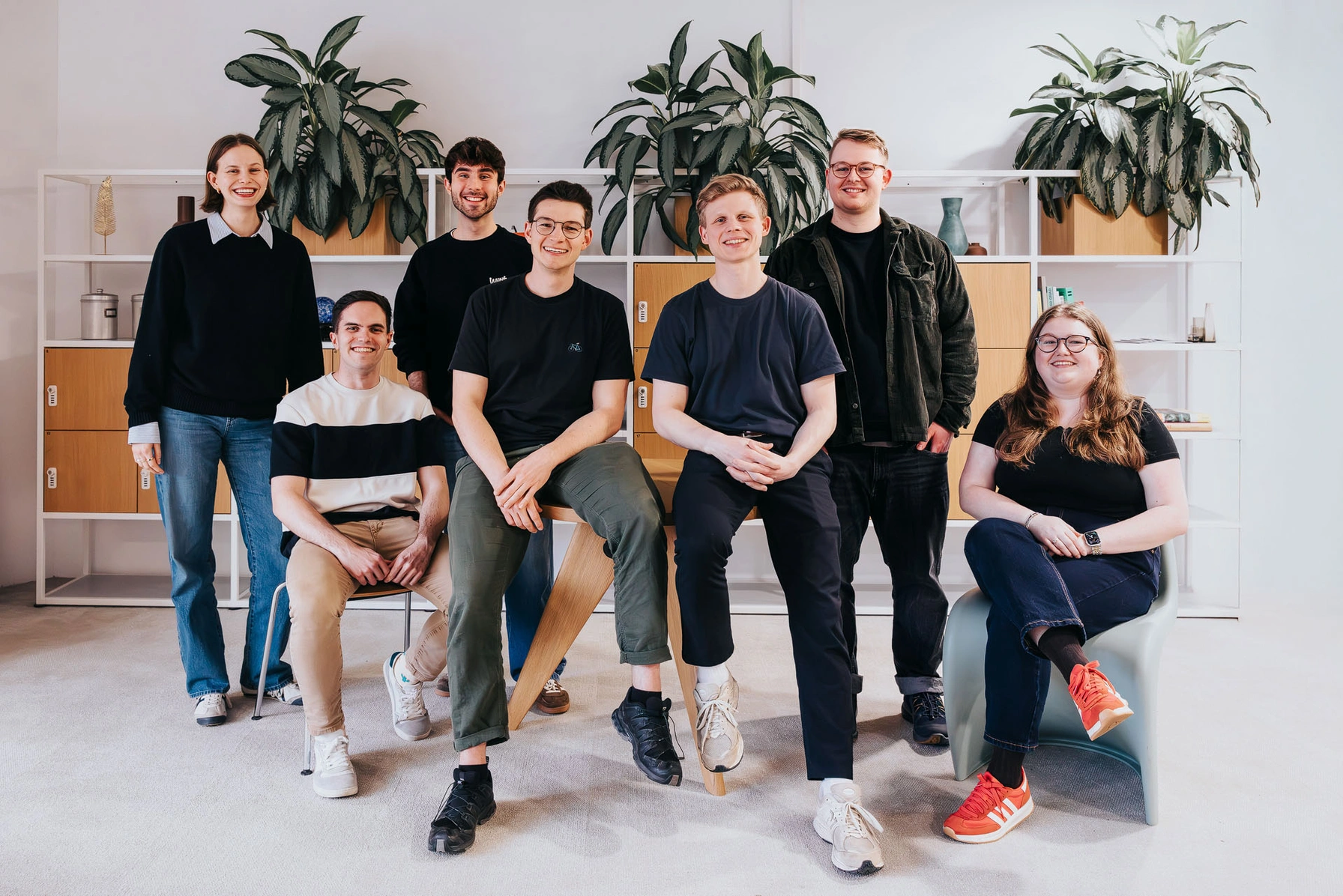 The Capacities team together