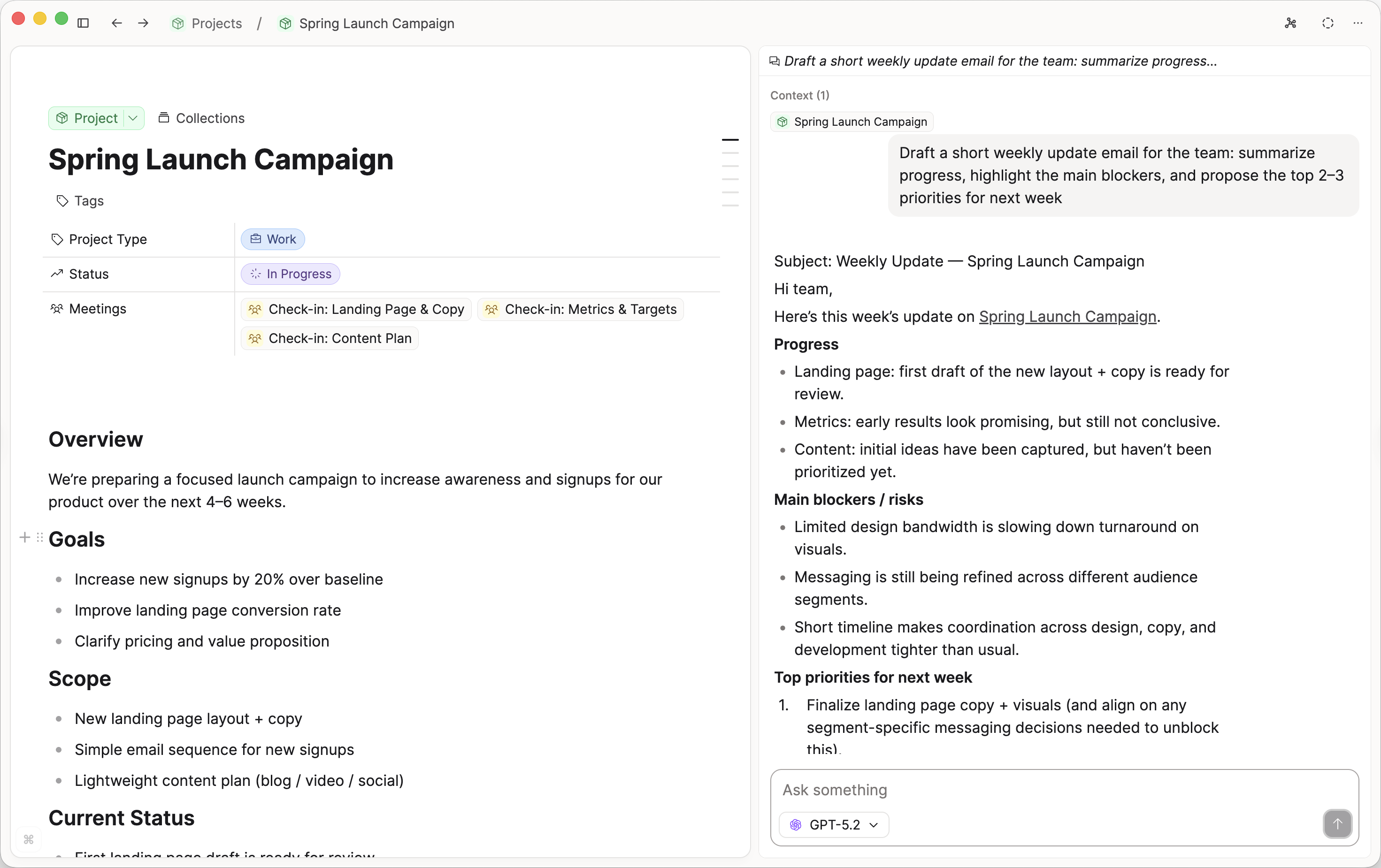 answer from backlinks